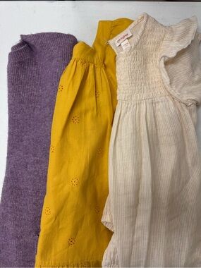 Bundle - Girls Long-sleeve Dresses (L - 10/12)